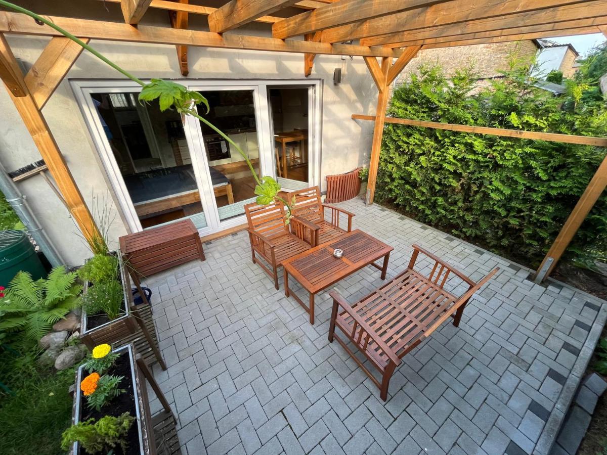 Ferienwohnung Im Stadtzentrum Von Bernau - Komfortable Wohnung Mit 2 Zimmern, Bad, Spuelmaschine, Waschmaschine, Komplette Kueche, Wlan, Terrasse, Ruhige Lage Bernau bei Berlin Exterior photo